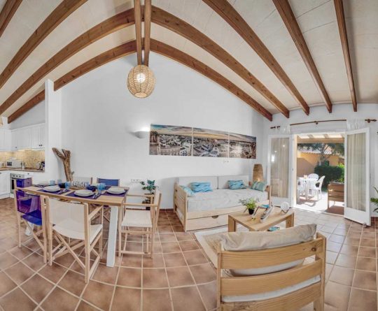 Sala de Estar de Ca La Nina Alquiler vacacional en Menorca