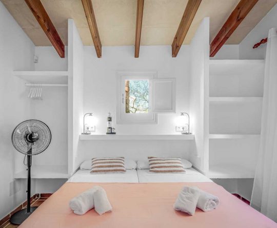Habitación El Faro de Ca La Nina Alquiler vacacional en Menorca